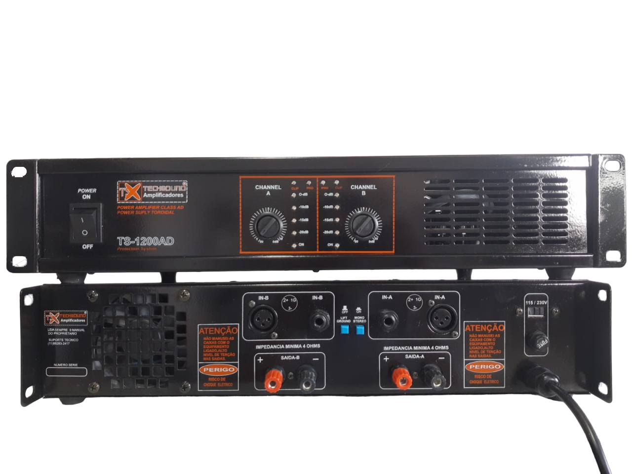 POWER AMPLIFIER TS1200AD - Imagem 3