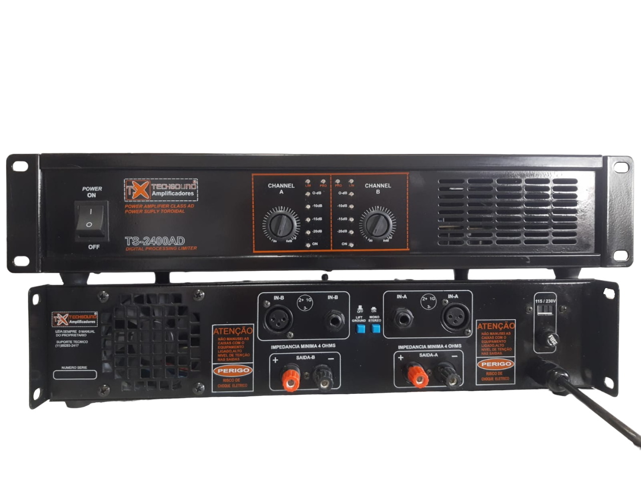 POWER AMPLIFIER TS2400AD - Imagem 3
