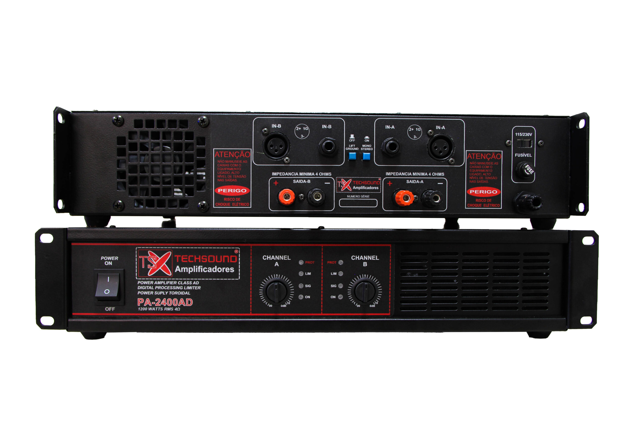 POWER AMPLIFIER PA2400AD - Imagem 3