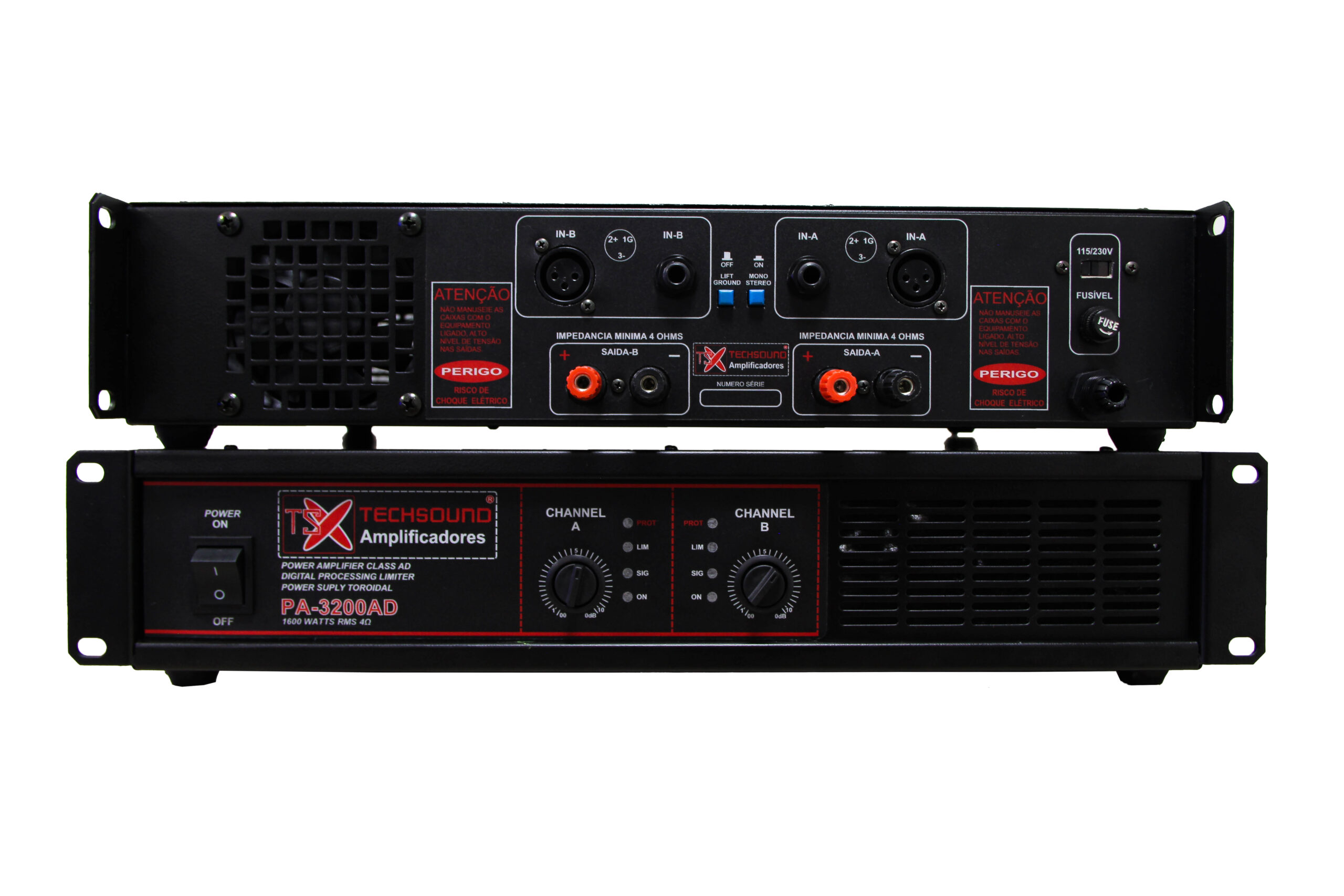 POWER AMPLIFIER PA3200AD - Imagem 3